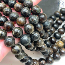 Опал черный матричный 10 мм