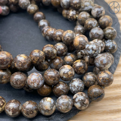 Опал коричневый 10 мм