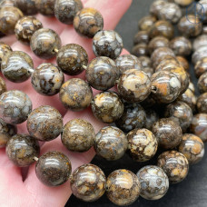 Опал коричневый 10 мм