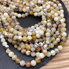 Опал желтый №1 6 мм