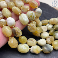 Опал желтый галтовка ~ 12-17 мм 