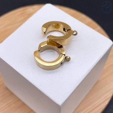 Основа для кафф сталь цвет золото 18К Основа для кафф сталь цвет золото 18К