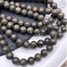 Пирит с включениями кварца 10 мм 