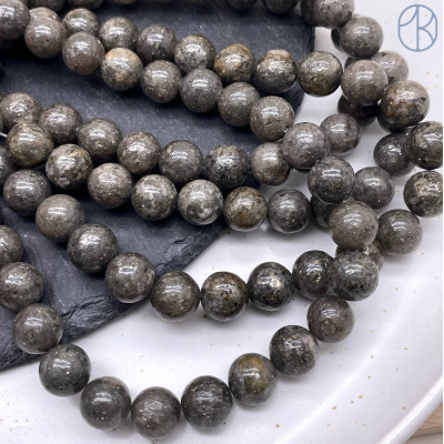 Пирит с включениями кварца 10 мм 