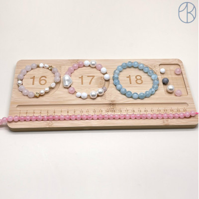 Планшет для браслетов бамбук 28х13 см