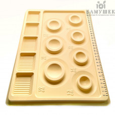 Планшет для браслетов желтый 35х26 см