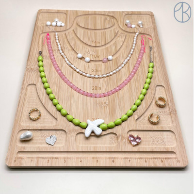 Планшет для колье бамбук 38х29 см