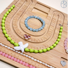 Планшет для колье и браслетов бамбук 35х29 см