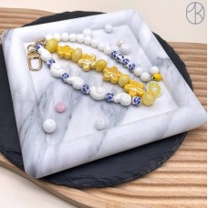 Планшет-подставка квадратный мрамор 15x15 см