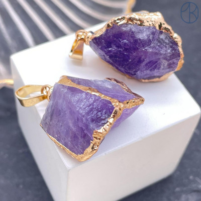 Подвеска Аметист ~ 20-30 мм