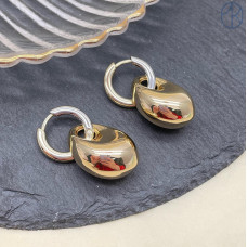 Подвеска бублик, цвет золото 24х18 мм