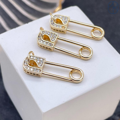 Подвеска булавка, цвет золото 22х7 мм