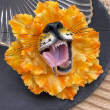 Подвеска/булавка цветок и мордочка №2 ~ 8 см Подвеска/булавка цветок и мордочка №2 ~ 8 см