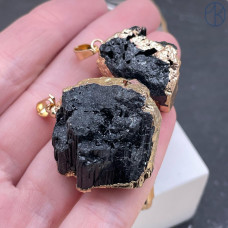 Подвеска Черный турмалин (Шерл) ~ 20-30 мм