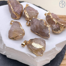 Подвеска Цитрин ~ 20-30 мм