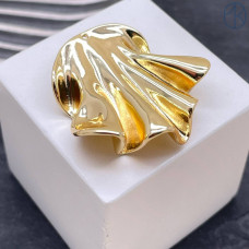 Подвеска фриформ, цвет золото 31х32 мм 