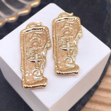 Подвеска фриформ, цвет золото 34 мм