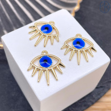  Подвеска глаз, цвет золото 18х18 