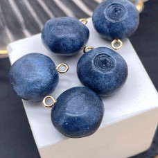 Подвеска голубика, цвет золото ~ 15 мм