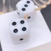 Подвеска игральная кость, цвет золото 14 мм