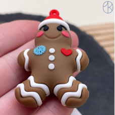 Подвеска имбирный пряник 52 мм
