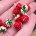 Подвеска клубника, цвет золото 11 мм 