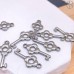 Подвеска ключ сталь 25 мм, цвет серебро