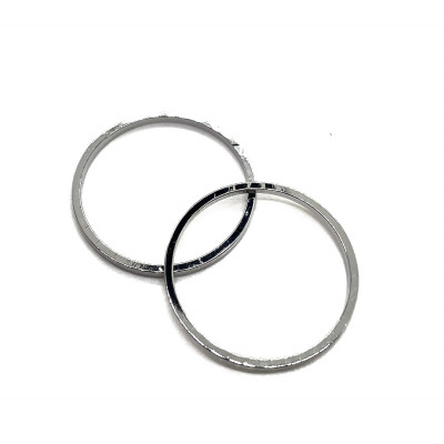 Подвеска кольцо, цвет серебро 20х1 мм