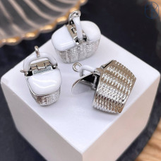 Подвеска корзинка, цвет серебро 16х17 мм