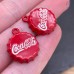 Подвеска крышка красная Coca cola 18 мм