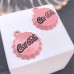 Подвеска крышка розовая Coca cola 18 мм