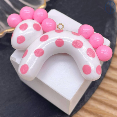 Подвеска лошадь №2, цвет золото ~ 60х50 мм