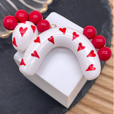 Подвеска лошадь, цвет золото ~ 60х50 мм