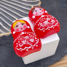 Подвеска матрешка 38х27 мм