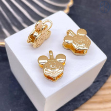 Подвеска Микки Маус, цвет золото 16 мм 