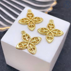 Подвеска национальная №15, цвет золото 20 мм