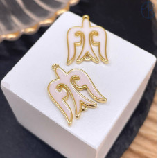 Подвеска национальная №28, цвет золото 20х15 мм