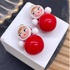 Подвеска неваляшка №1, цвет золото ~ 22-25 мм