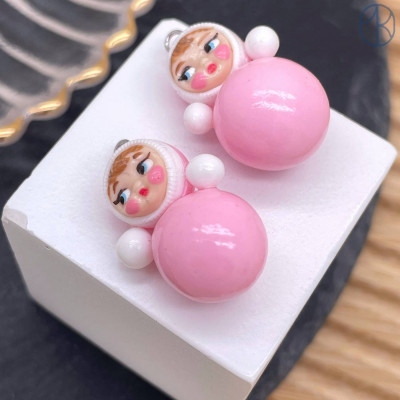 Подвеска неваляшка, цвет серебро ~ 22-25 мм