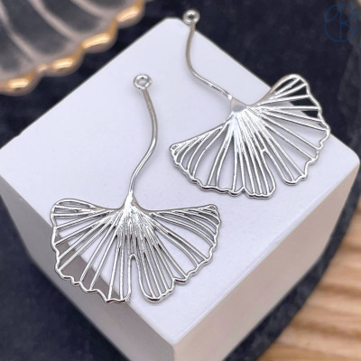 Подвеска одуванчик, цвет серебро 35 мм 