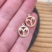 Подвеска Овен, цвет золото 13 мм