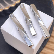 Подвеска палочка, цвет серебро 40х6