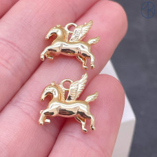 Подвеска Пегас, цвет золото 19х21 мм 