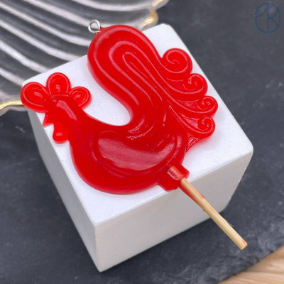 Подвеска петушок №4 6 см