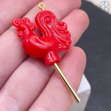 Подвеска петушок №8 5 см