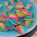 Подвеска ракушка №1, цвет золото ~ 2-3 см 