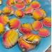Подвеска ракушка №4, цвет золото ~ 2-3 см 