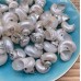 Подвеска ракушка, цвет серебро ~ 2-4 см 