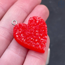 Подвеска сердце 26 мм