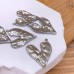 Подвеска сердце сталь 27 мм, цвет серебро 